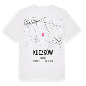 Kuczków karta t-shirt – ekologisk bomull t-shirt från Pinshirt