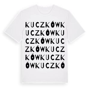 Kuczków ordlek t-shirt – ekologisk bomull t-shirt från Pinshirt
