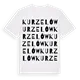 Kurzelów ordlek t-shirt