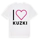 Jag älskar Kuzki t-shirt stort tryck