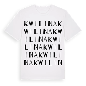 Kwilina ordlek t-shirt – ekologisk bomull t-shirt från Pinshirt