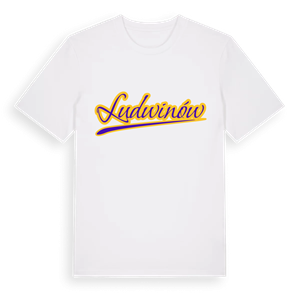 Ludwinów baseball t-shirt – ekologisk bomull t-shirt från Pinshirt