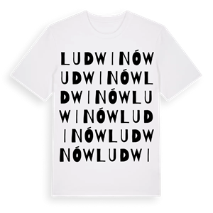 Ludwinów ordlek t-shirt – ekologisk bomull t-shirt från Pinshirt