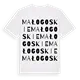 Małogoskie ordlek t-shirt