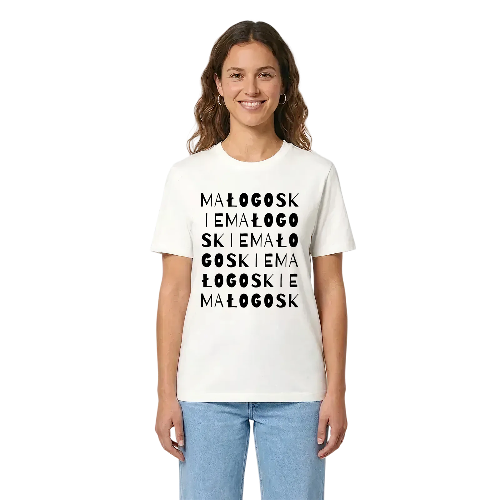Małogoskie ordlek t-shirt – White, i miljö