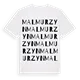 Malmurzyn ordlek t-shirt