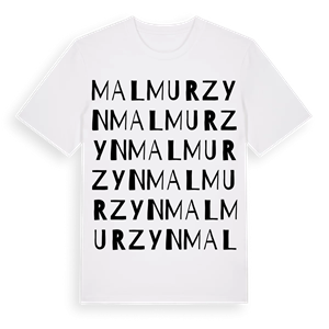 Malmurzyn ordlek t-shirt – ekologisk bomull t-shirt från Pinshirt