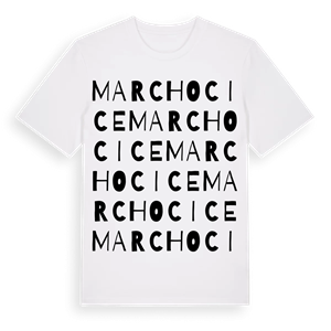 Marchocice ordlek t-shirt – ekologisk bomull t-shirt från Pinshirt