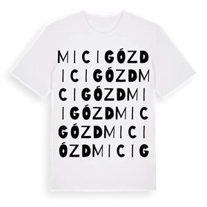 Micigózd ordlek t-shirt – ekologisk bomull t-shirt från Pinshirt