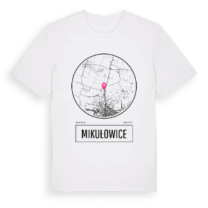 Mikułowice t-shirt – ekologisk bomull t-shirt från Pinshirt
