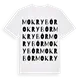 Mokry Bór ordlek t-shirt
