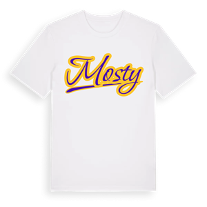 Mosty baseball t-shirt – ekologisk bomull t-shirt från Pinshirt