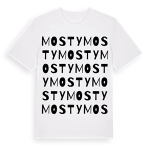 Mosty ordlek t-shirt – ekologisk bomull t-shirt från Pinshirt