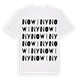 Nowiny ordlek t-shirt