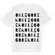 Oblęgorek ordlek t-shirt