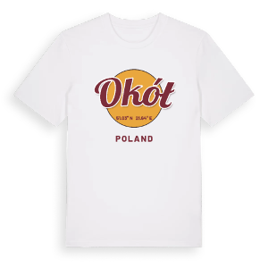 Okół cirkel t-shirt – ekologisk bomull t-shirt från Pinshirt