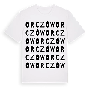 Orczów ordlek t-shirt – ekologisk bomull t-shirt från Pinshirt