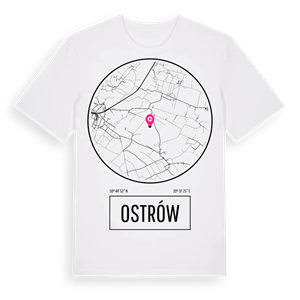Ostrów t-shirt – ekologisk bomull t-shirt från Pinshirt