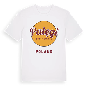 Pałęgi cirkel t-shirt – ekologisk bomull t-shirt från Pinshirt