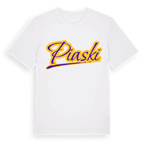 Piaski baseball t-shirt – ekologisk bomull t-shirt från Pinshirt