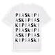 Piaski ordlek t-shirt