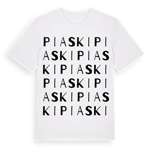 Piaski ordlek t-shirt – ekologisk bomull t-shirt från Pinshirt