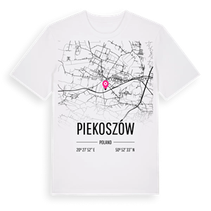 Piekoszów karta t-shirt – ekologisk bomull t-shirt från Pinshirt