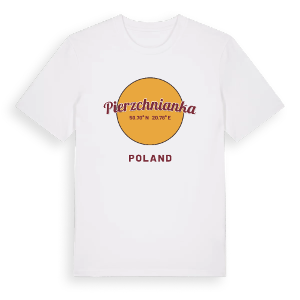 Pierzchnianka cirkel t-shirt – ekologisk bomull t-shirt från Pinshirt