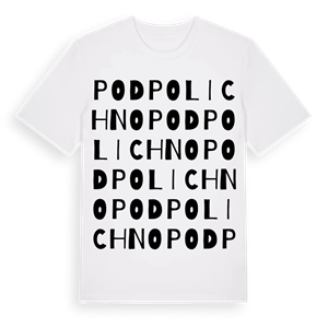 Podpolichno ordlek t-shirt – ekologisk bomull t-shirt från Pinshirt
