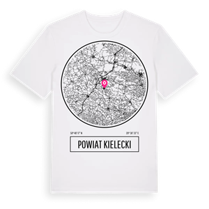 powiat kielecki t-shirt – ekologisk bomull t-shirt från Pinshirt