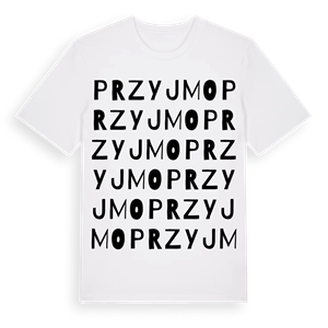 Przyjmo ordlek t-shirt – ekologisk bomull t-shirt från Pinshirt