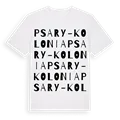 Psary-Kolonia ordlek t-shirt