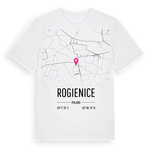 Rogienice karta t-shirt – ekologisk bomull t-shirt från Pinshirt