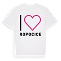 Jag älskar Ropocice t-shirt stort tryck