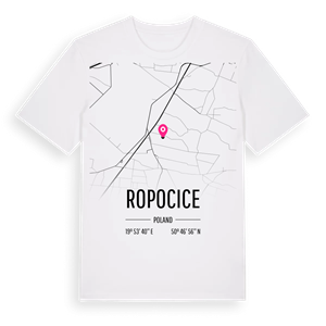 Ropocice karta t-shirt – ekologisk bomull t-shirt från Pinshirt