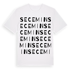 Secemin ordlek t-shirt – ekologisk bomull t-shirt från Pinshirt