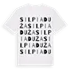 Silpia Duża ordlek t-shirt
