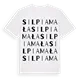 Silpia Mała ordlek t-shirt
