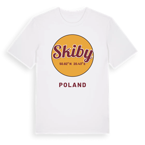 Skiby cirkel t-shirt – ekologisk bomull t-shirt från Pinshirt