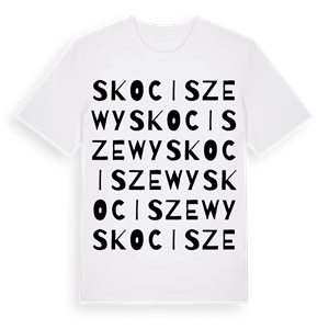 Skociszewy ordlek t-shirt – ekologisk bomull t-shirt från Pinshirt