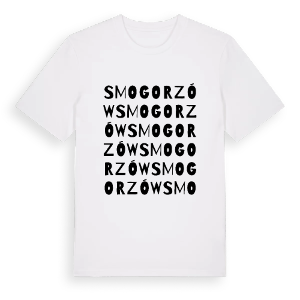 Smogorzów ordlek t-shirt – ekologisk bomull t-shirt från Pinshirt