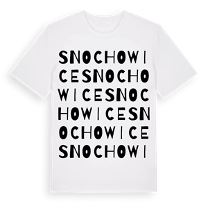 Snochowice ordlek t-shirt – ekologisk bomull t-shirt från Pinshirt