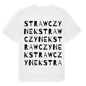 Strawczynek ordlek t-shirt – ekologisk bomull t-shirt från Pinshirt