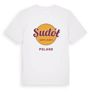 Sudół cirkel t-shirt – ekologisk bomull t-shirt från PinShirt