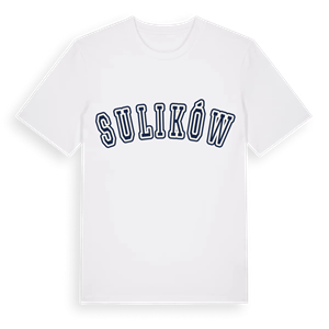Sulików college t-shirt – ekologisk bomull t-shirt från Pinshirt