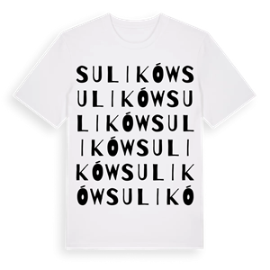 Sulików ordlek t-shirt – ekologisk bomull t-shirt från Pinshirt