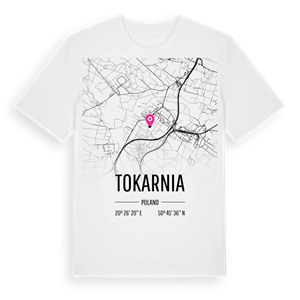 Tokarnia karta t-shirt – ekologisk bomull t-shirt från Pinshirt