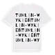 Tumlin-Wykień ordlek t-shirt
