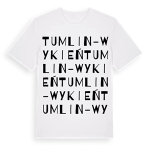 Tumlin-Wykień ordlek t-shirt – ekologisk bomull t-shirt från Pinshirt