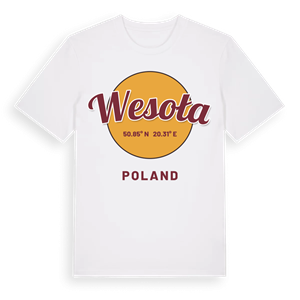 Wesoła cirkel t-shirt – ekologisk bomull t-shirt från Pinshirt